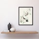 image 2 of John James Audubon Framed Wall Art Print Canadian Titmouse Bird Home Décor