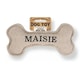 image 1 of History & Heraldry Pre-Personalised Squeaky Bone Dog Toy - Maisie