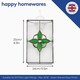 image 5 of Traditional Clear Glass Tiffany Style Pendant Light Shade with Green Panels | Green | Green | 1