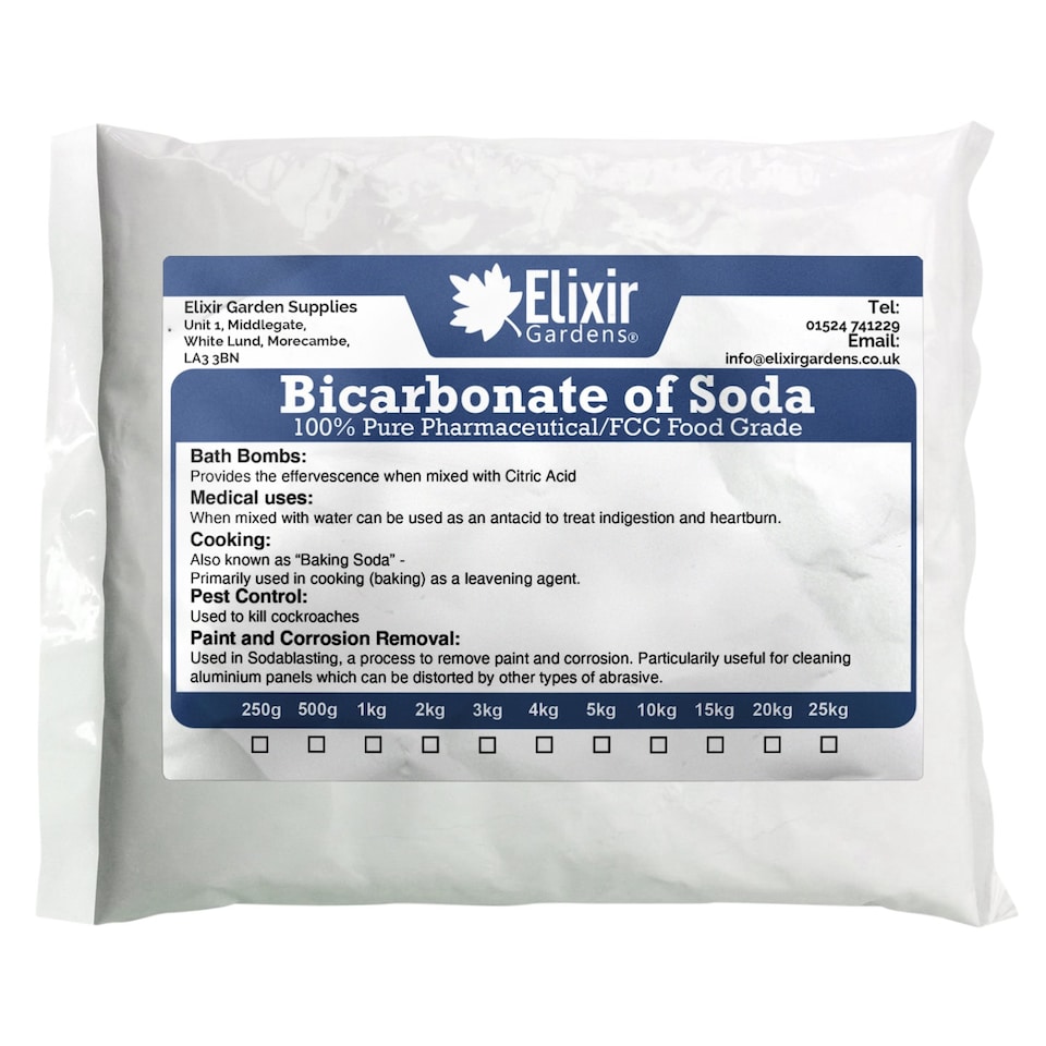 image 1 of Elixir Gardens Bicarbonate of Soda Fine Powder Multi Purpose - 5kg bag