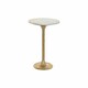 image 1 of Small Side Table DKD Home Decor White Golden 40 x 40 x 61 cm N/A