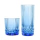 image 1 of Bormioli Rocco 12 Piece America '20s Large Glassware Set - Sapphire Blue Blue
