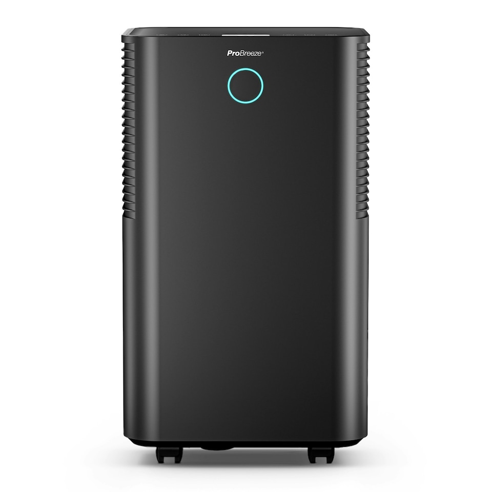 image 1 of Pro Breeze OmniDry 12L Quiet Dehumidifier with Max Extraction - Black