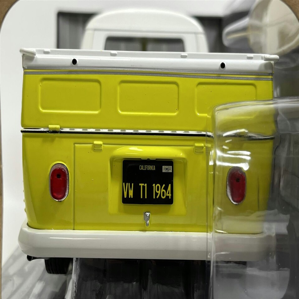 image 1 of Volkswagen T1 Pick Up 1950 Yellow & White 1:18 Scale Solido 1806706
