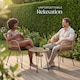 image 8 of Garden Table and Chairs Molfetta - 2 person bistro set, weather and UV-resistant | Cream | nature | 64,50 x 58 x 86,50 cm | 1