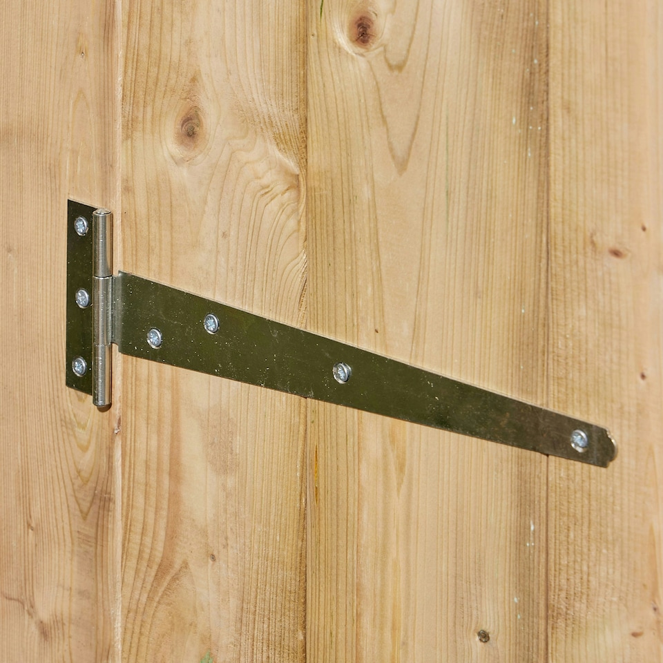 image 1 of Rowlinson Shiplap Apex Shed Single Door 8x6