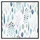 image 2 of Winter branches & leaves (Picture Frame) White | XL