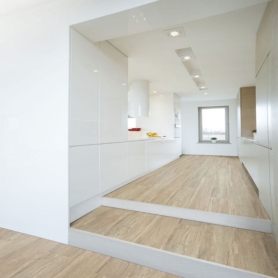 image 1 of Glue Down LVT Flooring 2.5mm NodOg Mountain Ash Plank Wood Effect Luxury Vinyl Tile For Home & Commercial Use | Brown | Beige | Planks per Pack:  12  | Coverage per Pack: 2.73m² | 1