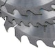 image 6 of 3pc 190mm TCT circular saw blades 20 / 24 and 40 teeth INC adapter rings TE522