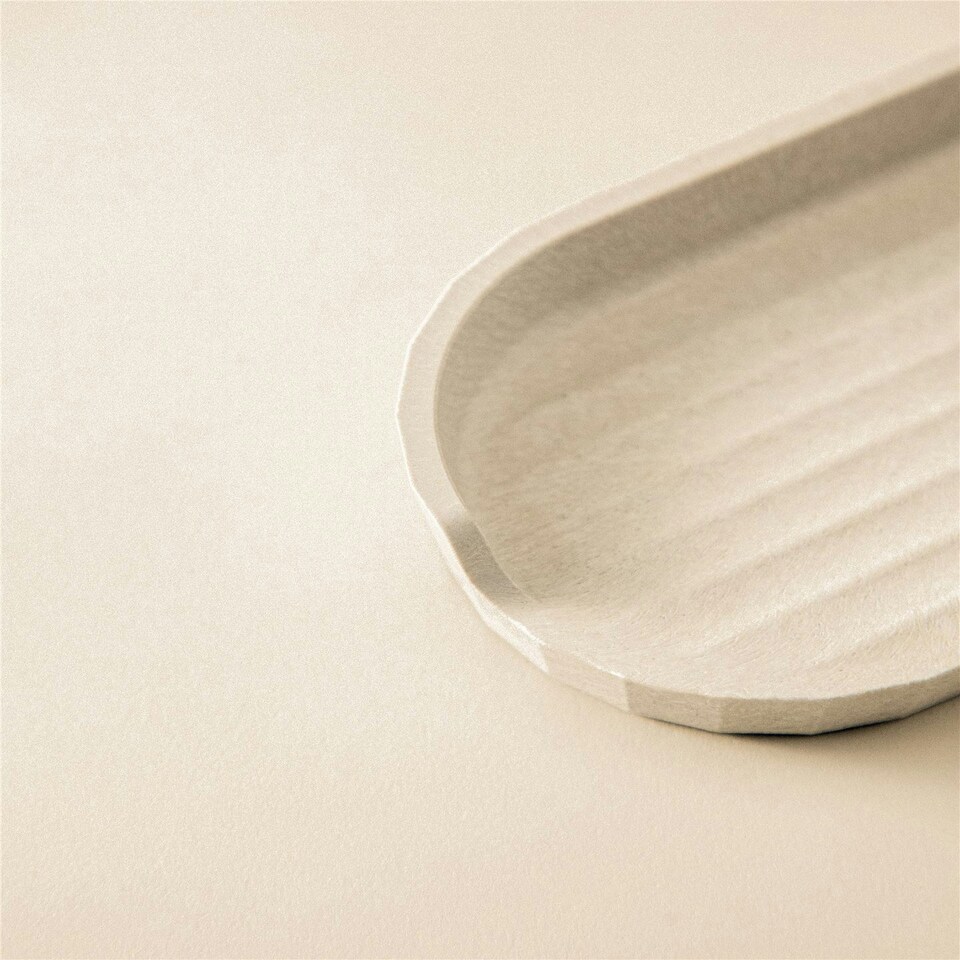 image 1 of Cosmic Countertop Soap Dish with Durable Plastic for Bathroom, Matt Finish Black