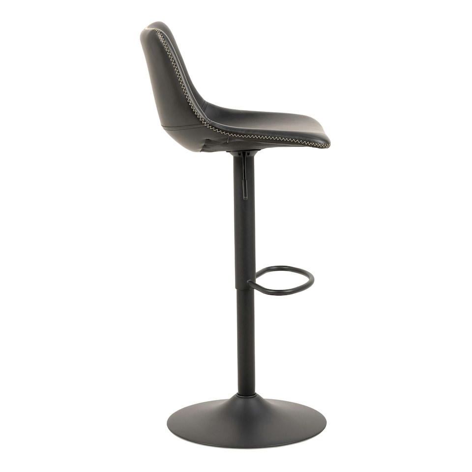 image 1 of I_Oregon Bar Stool in Black One Supplied