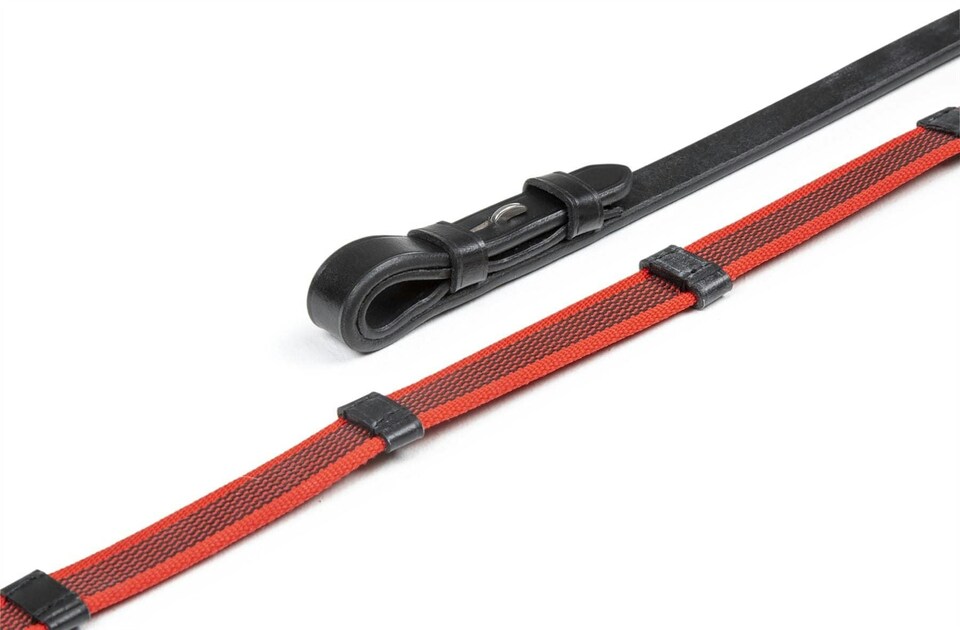 image 1 of Shires Aviemore Continental Rubber Grip Reins | Brown | Size: 54X5/8 Inch
Colour: H.Brown/H.Brown