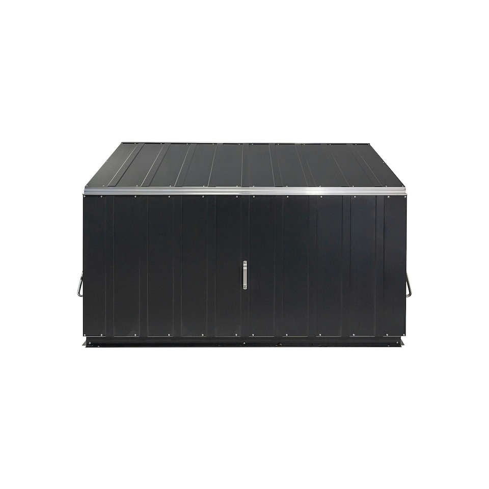 image 1 of Trimetals Storeguard Garden Large Storage Box – 196cm x 89cm Grey