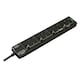 image 5 of Masterplug 4 Socket 2m Extension Lead Surge Switched & LED Black