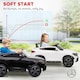 image 6 of AIYAPLAY Mercedes-Benz GLC Coupe Licensed Kids Ride on Car, 12V Battery Powered Kids Electric Car with Remote Control, Soft Start, LED Light, Music, MP3, 3 Speed, for 3-6 Years | Black