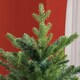 image 8 of HOMCOM 6 Ft Artificial Christmas Tree with Metal Base, Hinged Branches