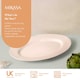 image 6 of Mikasa Serving Platter White Ceramic Oval 39cm