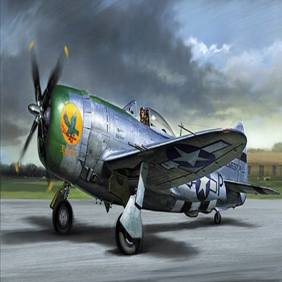 Tamiya Republic P-47D Thunderbolt Bubbletop (1:72 Scale)