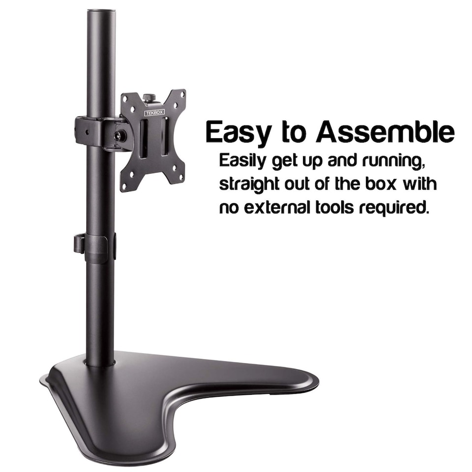 image 1 of TekBox Quad Screen Monitor Mount