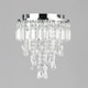 image 4 of BHS Bresna Flush Ceiling Light, Chrome