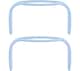 image 1 of MAM Baby Bottle Handles Blue 2 Pack Compatible Wide Bottles Training