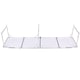 image 4 of 8ft Folding Outdoor Camping Kitchen Extending Work Top Table | White