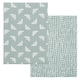 image 2 of Walton & Co Moss Bee Tea Towel Set of 2