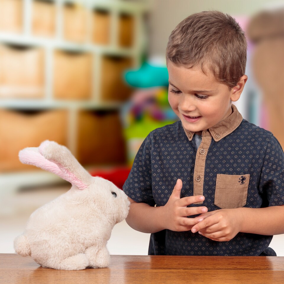 image 1 of Bouncing Bunny Rabbit – Soft Plush Toy with Fun Hopping Action
