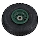 image 4 of 10 Inch Pneumatic Wheel For Sack Truck Carts Wheelbarrows 16mm Bore 4pc
