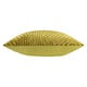 image 4 of Paoletti Evoke Cut Velvet Cushion | Green | Olive | 55 x 55cm | 1