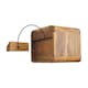 image 10 of Artisan Furniture Mini Curve Oakish Floating Bedside
