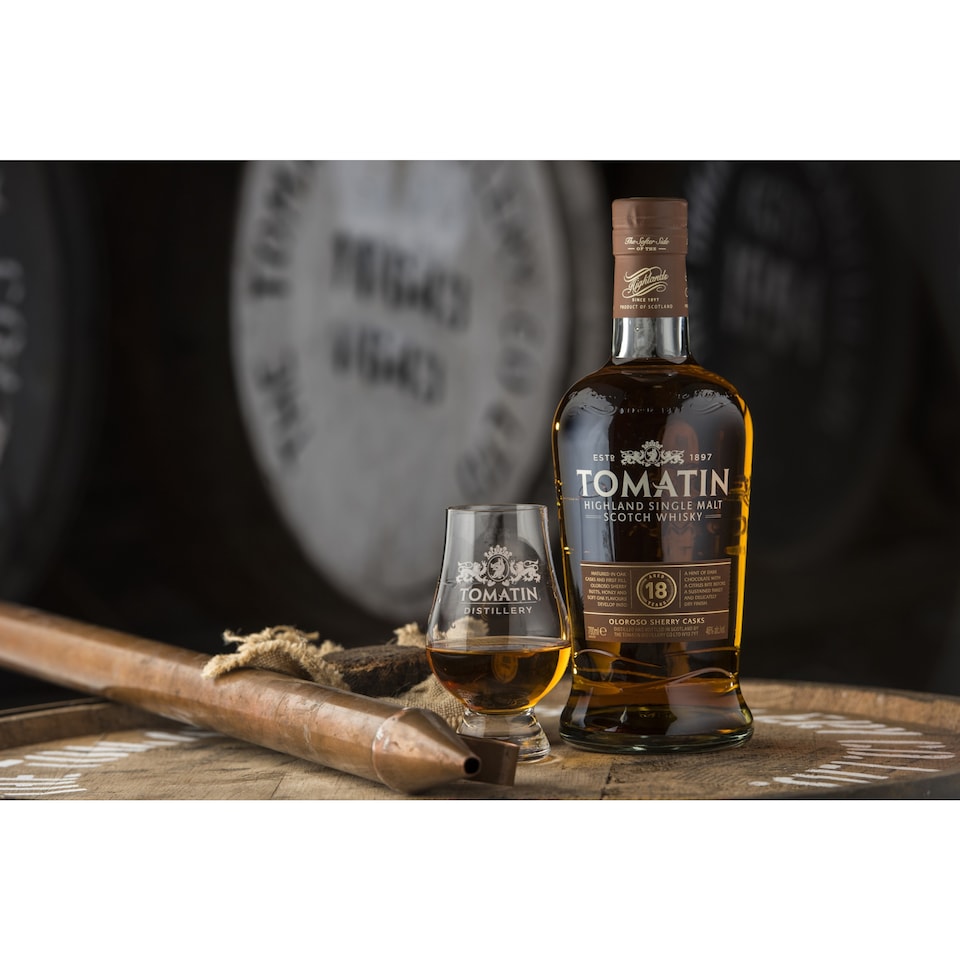 image 1 of Tomatin - Highland Single Malt Scotch 18 year old Whisky