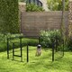 image 6 of Pawhut Pet Pen Guinea Dog Pig Puppy Playpen Play House Steel Hutch Metal Grey
