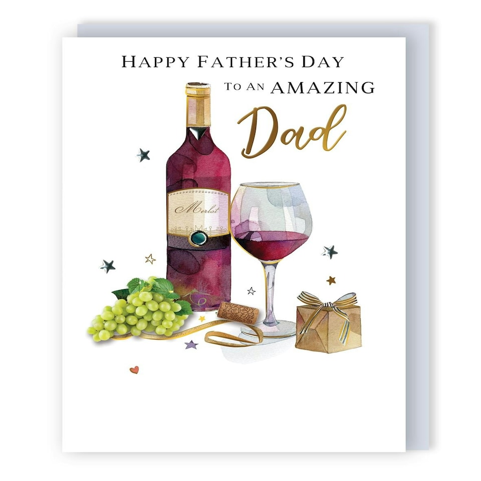 image 1 of Amazing Dad Happy Father's Day Card
