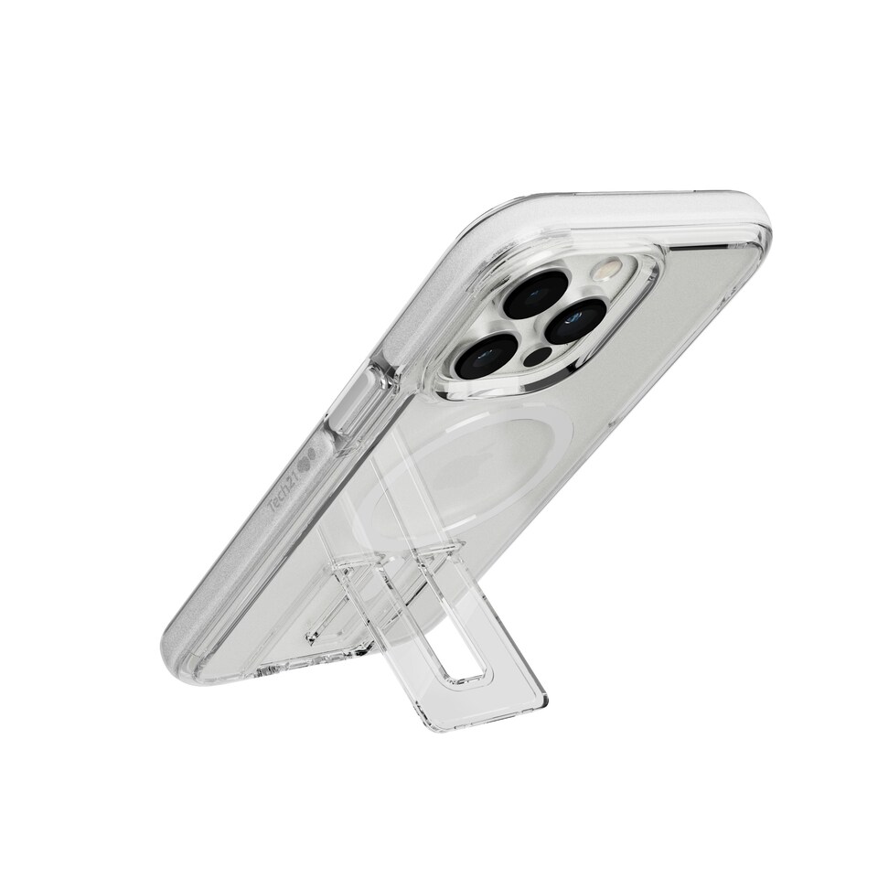 image 1 of Tech21 EvoCrystal Kick w/MagSafe for iPhone 14 Pro Max White White