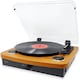 image 3 of Lightwood Vinyl Record Player With Stereo Speakers - Bluetooth Send & Receive - USB & SD Recording - AUX IN & RCA Out
