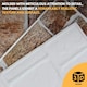 image 7 of NOVECRAFTO 3D Earthy Stone Wall Panels – 6 PVC Sheets, Covers 2.76 sqm (29.76 sq ft), 96x48cm Each – Natural Brown & Grey Stone Effect Decorative Cladding