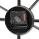 image 2 of Hill Interiors Metal Frame Heart Clock - Silver - One Size