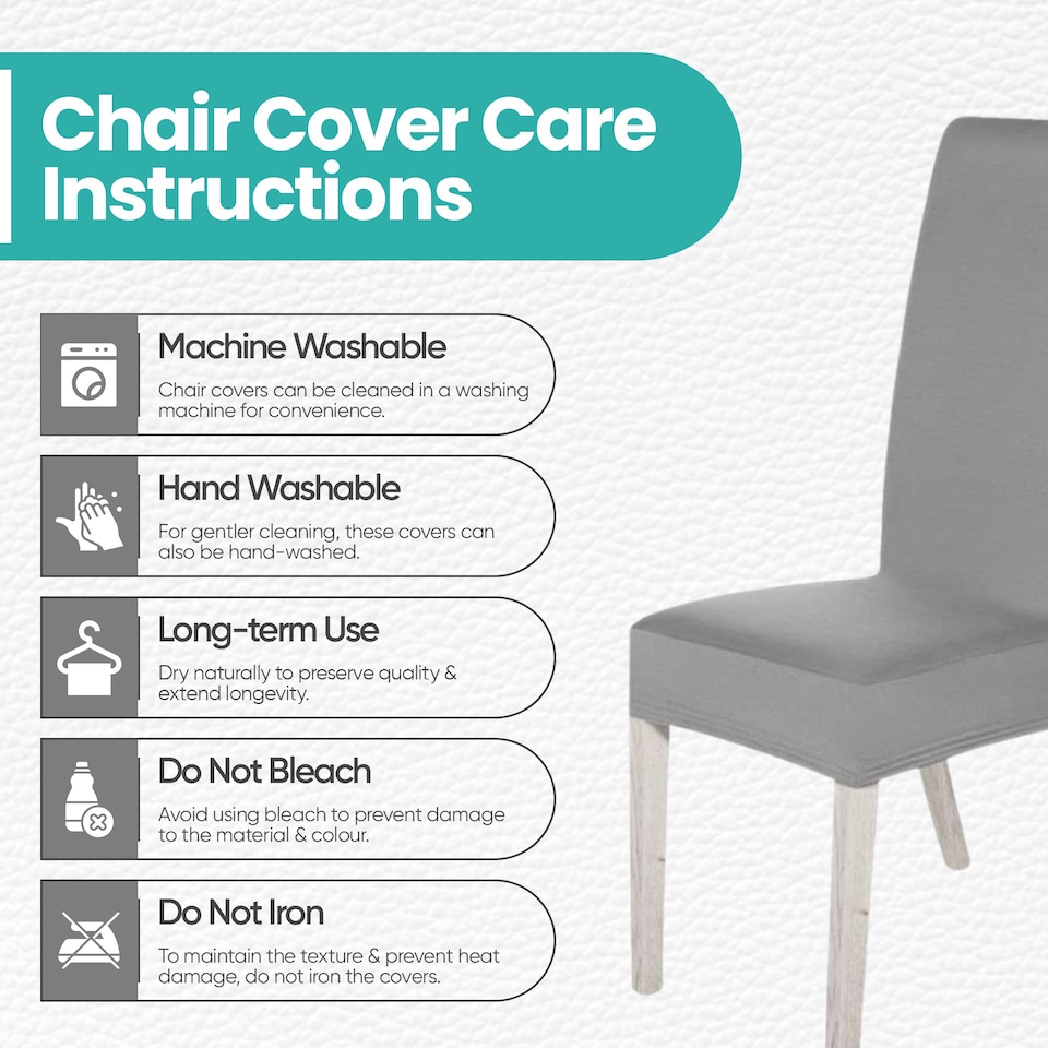 image 1 of High-Back Chair Covers, Spandex Stretch, Universal Protective Slipcover