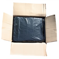 Black Refuse Sacks 140 Gauge 18 x 29 x 39 Inch,Pack of 200