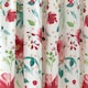 image 3 of D & D Abstract Poppy Pencil Pleat Curtains Red