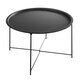 image 4 of Bjarni Coffee Table Metal Side Table in Blush Pink Black