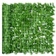 image 1 of Outsunny Decorative Trellis with Artificial Leaves, 3 x 1m, Ivy Leaves