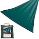 image 1 of Harbour Housewares Triangle Shade Sail - 3.6m - Green Green