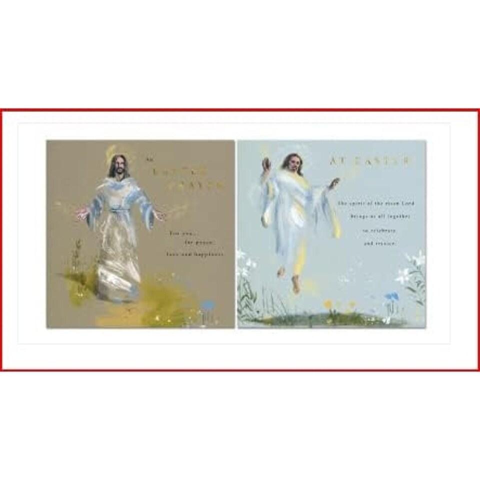 Religious 2 Designs Charity Pack Of 10 Easter Cards - Tesco Groceries