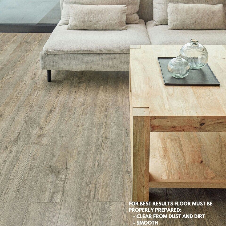 image 1 of NOVECRAFTO Self Adhesive Vinyl Floor Planks – Peel & Stick Flooring – Dark Brown Oak Effect – Easy DIY Installation – Durable & Waterproof Tiles Brown | 4.17 sqm