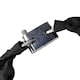 image 6 of 3 Key Motorcycle Heavy-Duty Padlock with Chain - 38mm x 1m