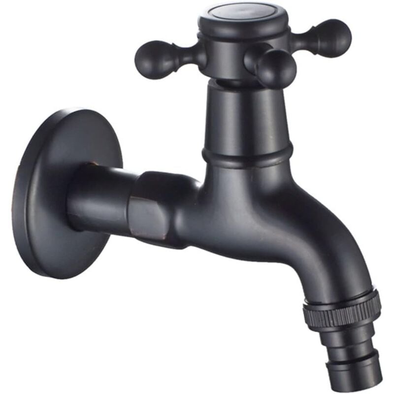 Brass wall mounted cold water faucet for bathroom toilet sink basin washing machine taps garden faucets oil rubbed bronze