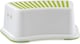 image 1 of Straame Non-Slip Step Stool for Kids, Sturdy Step Stool, 1 Pack | White | Green | 1