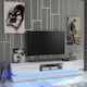 image 1 of TV Unit TV Stand Media Cabinet Sideboard Grey High Gloss Doors LED 180cm